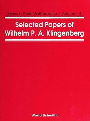 cover image of Selected Papers of Wilhelm P a Klingenberg